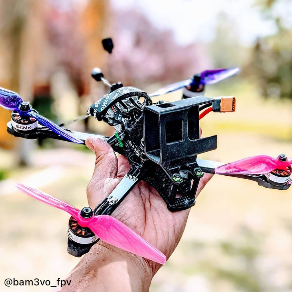 12PCS HQProp Ethix K2 Bubble Gum (6CW+6CCW) For FPV freestyle