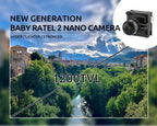 Caddx FPV Camera Ratel 2, 1/1.8inch Starlight Sensor Camera 1200TVL with FOV 165¡ãBigger PAL NTSC Switchable for FPV Racing Drone
