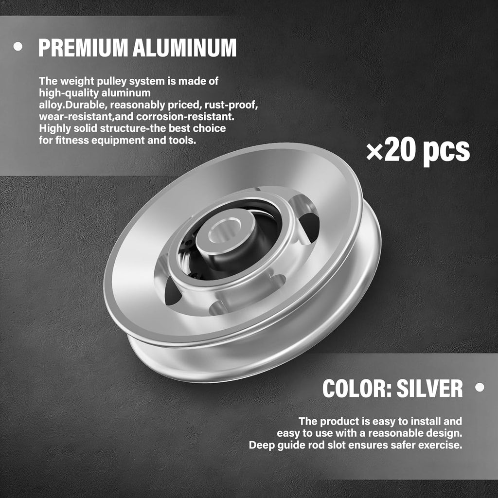 Major Fitness Aluminum Pulley & Weight Stack Bundle for Drone 2 Advanced