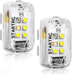 STARTRC Drone Strobe Light, Rechargable Flash Led Lamplight for FAA DroneNight Flying, Fits for DJI Neo 2,Mini 5 Pro/ 4 Pro/3/4k, Avata 2,Air 3S and All RC Drones Accessory(2pc)