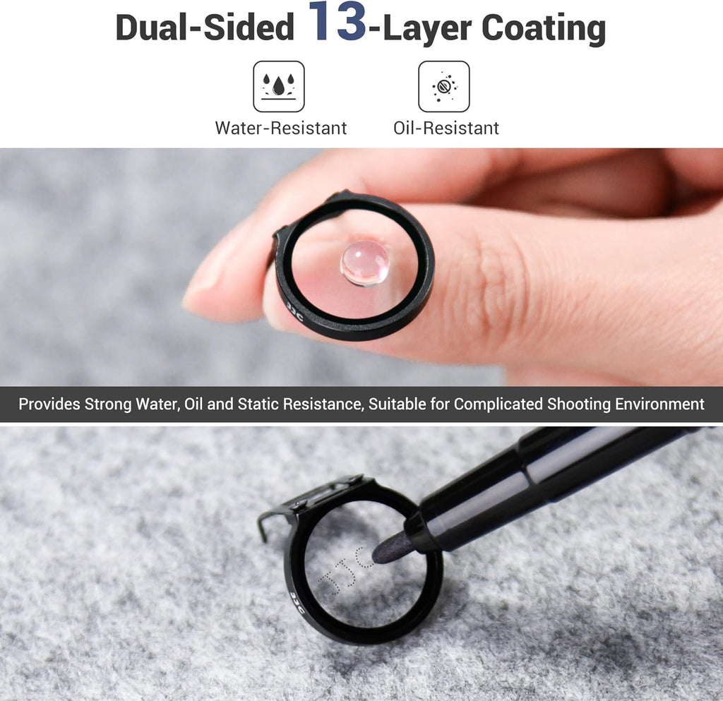 JJC UV Filter Compatible with DJI NEO Drone, Multi-Coated Drone UV Protection Filter with HD Optical Glass & Ultra Lightweight Aluminum