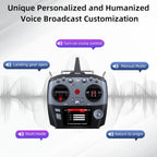 Radiolink T16D 16 Channels RC Transmitter and R16F Telemetry Receiver, Multi-Protocol and Voice Broadcast Support, RC Radio Remote for Drone, Airplane, Car, Boat and More (Mode 2 Left Throttle)
