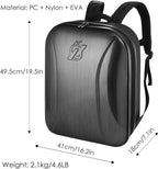 Professional Hard Case for DJI FPV Combo Drone, Waterproof Shockproof Backpack Bag for DJI FPV Explorer Fly More Kit Drone, Goggles V2/ Goggles Integra (FPV Drone Backpack)
