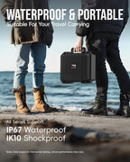 Portable Hard Case for Antigravity A1 Drone Accessories IP67 Waterproof, Compact Lightweight Hard Carrying Protective Box Fits Antigravity A1 Standard Bundle/ Explorer Bundle (Case & Foam Only)