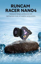 RunCam Racer Nano 4 FPV Camera - Waterproof 1200TVL All-Weather Racing Camera for FPV Racing Drone