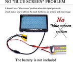 RC 7 Inch FPV Monitor 1024x600 IPS LCD Display Screen Monitor with Hood Sun Shield for RC FPV Drone Quadcopter
