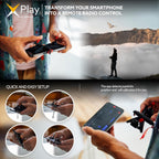 XF Bundle Kit for IOS & Android devices by BionicBird - Controller & accessories compatible with the X-Fly ornithopter drone