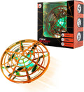 Force1 Scoot Skeet Mini Drone Electronic Shooting Game for Kids (Drone Only)- Hand Drones for Kids Compatible with Scoot Skeet LED Blaster, Electronic Target Game Indoor Flying Ball Drone Toy (Orange)