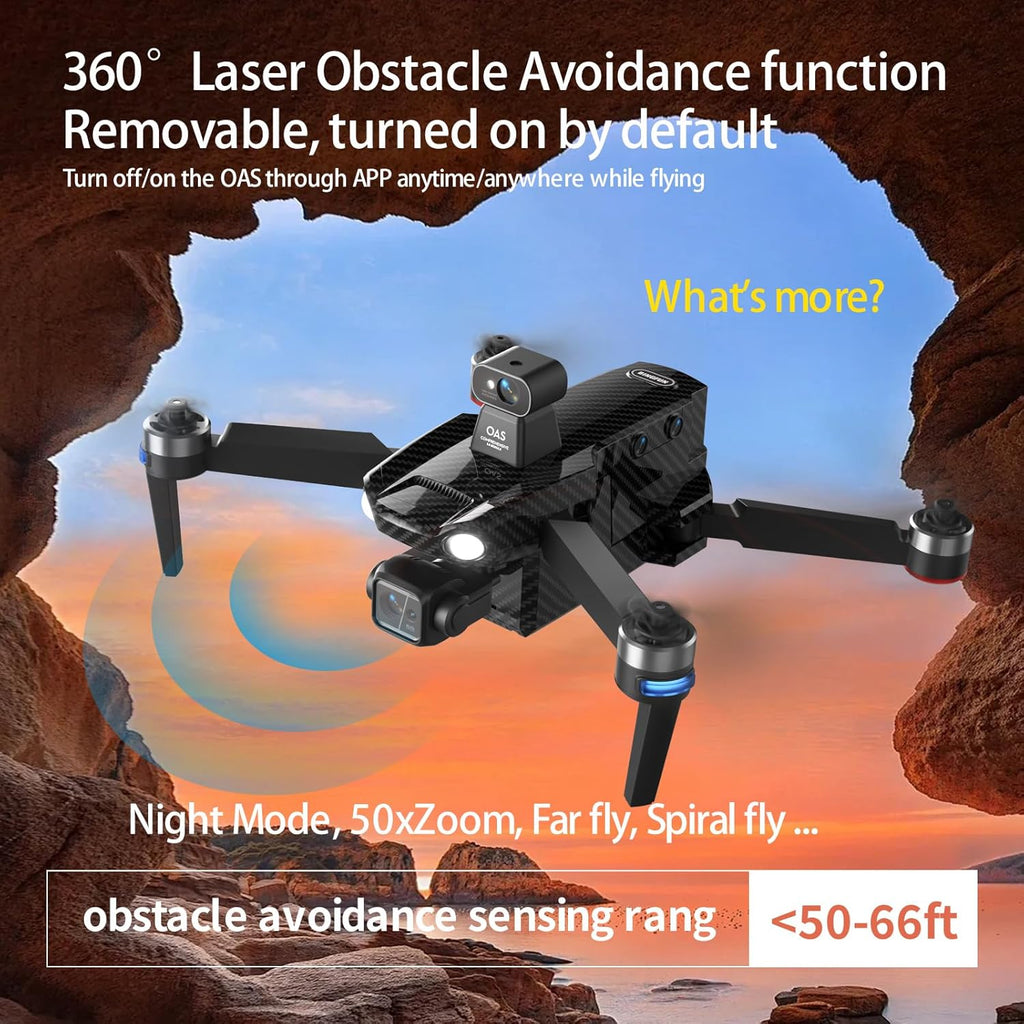 Bingchat 2026Upgraded Tablet Remote Professional Drones with Camera for Adults 4K HD, 360¡ãObstacle Avoidance, Anti-shake 3 Axis Gimbal, Payload Release, Up to 5 Miles Range, 84 Minutes Two Batteries, High Wind Resistance, Rainproof, Time-lapse, Follow Me