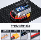 Zeee 3S Shorty Pack Lipo Battery 2200mAh 11.1V 50C Battery with XT60 Plug for RC Car Truck Vehicles RC Boat RC Drone Airplane Quadcopter Helicopter FPV RC Hobby Models