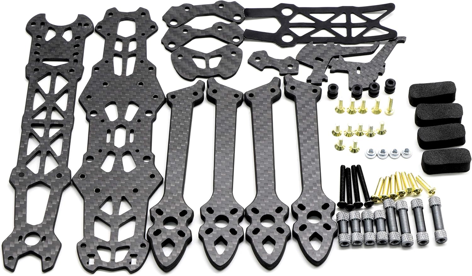 295mm FPV Racing Drone Frame 7inch Carbon Fiber Quadcopter FPV Freestyle Frame with 5mm Arms