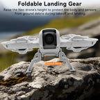 Propellers for DJI Neo Drone - 4Pcs Accessories Set with Propeller Guard Protector Landing Gear Lens Cover Low Noise Props for DJI Neo Drone Accessories Bundles
