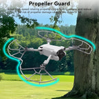 Mini 3 Pro Propeller Guard - 4 Pcs with Blades Landing Gear Foldable Extension Legs Propellers Holder Lens Cover Gimbal Protector for DJI Mini 3 Pro/Mini 3 Drone Accessories Set