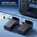 Ruko U11MINI / U11MINI 4K Series Drone Replacement Battery, 7.6V 2200mAh Li-Po Rechargeable Flight Power