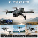 GPS Drone with 4K Camera for Adults, FPV RC Quadcopter, 90-min Flight Time, Auto Return, GPS Follow, Circle Fly, 5-inch LCD Tablet Screen, Brushless Motor, Lightweight Foldable Drone for Beginners