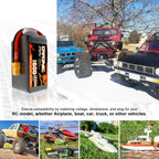 OVONIC 6s Lipo Battery 120C 1600mAh 22.2V Lipo Battery with XT60 Connector for RC FPV Racing Drone Quadcopter