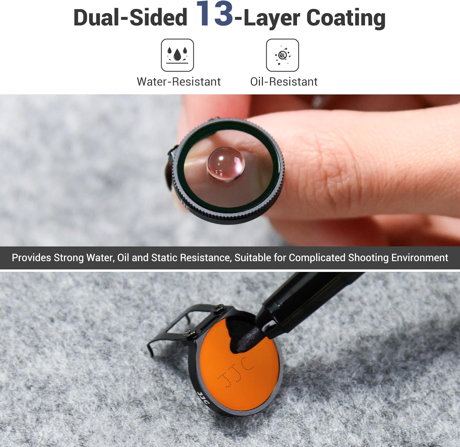JJC ND Filter Kit for DJI NEO Drone, Multi-Coated 5-Pack (ND8 ND16 ND32 ND64 CPL) Filter with Ultra Lightweight Aluminum Frame