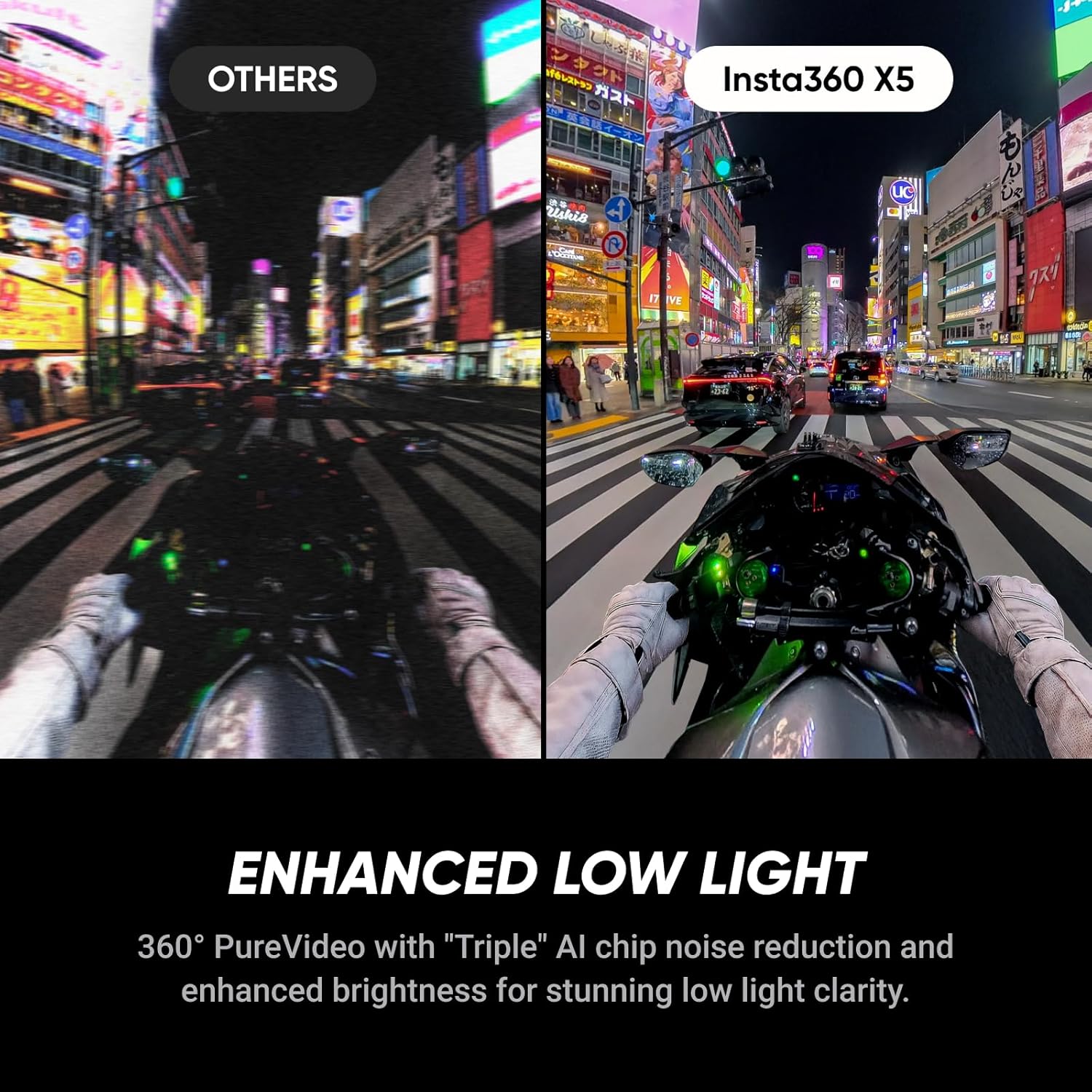 Insta360 X5 No Drone No Problem Bundle- Waterproof 8K 360¡ã Action Camera, Leading Low Light, Invisible Selfie Stick Effect, Rugged and Replaceable Lens, 3-Hour Battery, Built-in Wind Guard