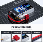 Zeee 2S 1500mAh Lipo Battery 7.4V 60C Soft Pack RC Battery with T Plug for FPV Drone Quadcopter Helicopter Airplane RC Boat RC Car RC Models(2 Pack)
