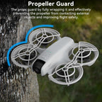 Propellers for DJI Neo Drone - 4Pcs Accessories Set with Propeller Guard Protector Landing Gear Lens Cover Low Noise Props for DJI Neo Drone Accessories Bundles