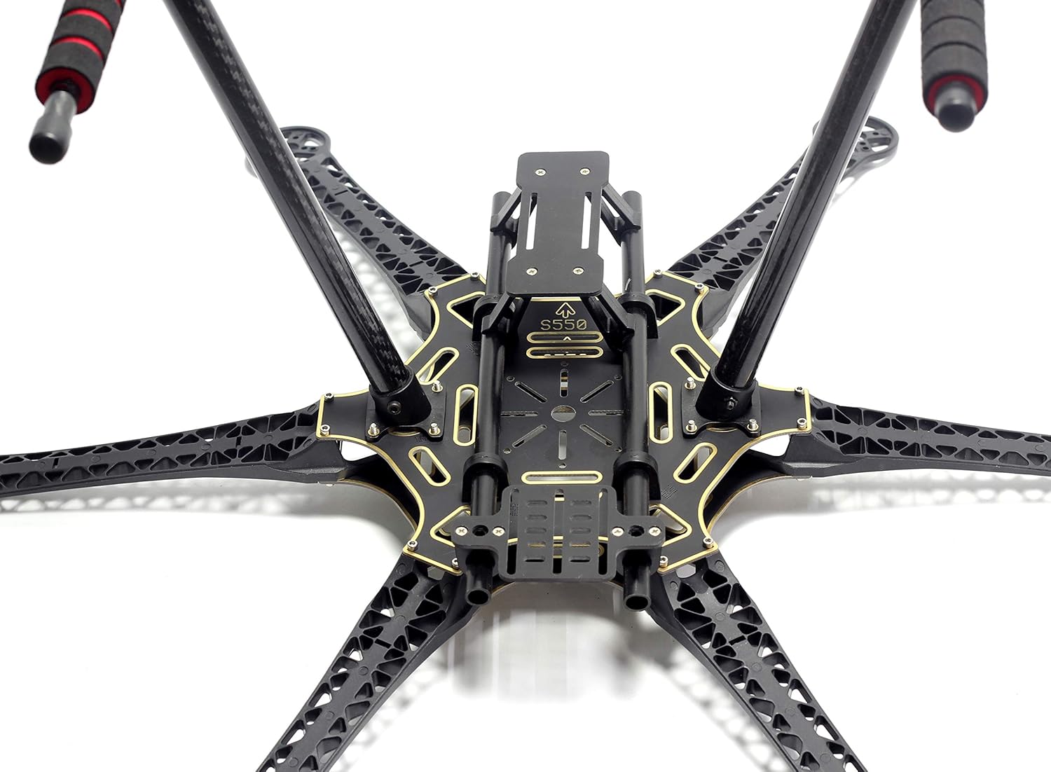 S550 Hexacopter Frame Kit 6-Axis Drone Flame with Carbon Fiber Landing Gear