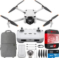DJI Mini 3 Camera Drone Quadcopter with RC-N1 Remote Controller (No Screen), 4K Video, 38min Flight Time, True Vertical Shooting, Intelligent Features Bundle with Deco Gear Backpack + Accessories