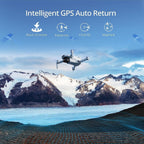Potensic ATOM SE GPS Drone with 4K EIS Camera, Under 249g, 4KM FPV Transmission, Auto Return, Lightweight and Foldable Drone for Adults Bundle with 128GB Memory, Landing Pad + More