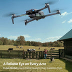 Ruko U11MINI 4K (RC3), Professional 8K Drone with 5.5 Touchcreen, Drones with camera for Adults 4K Video, 3-Axis Gimbal, 20000ft FPV Transmission, Under 249g FAA Exempt, Beginner (64-Min Flight)