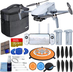 Potensic ATOM SE GPS Drone with 4K EIS Camera, Under 249g, 4KM FPV Transmission, Auto Return, Lightweight and Foldable Drone for Adults Bundle with 128GB Memory, Landing Pad + More