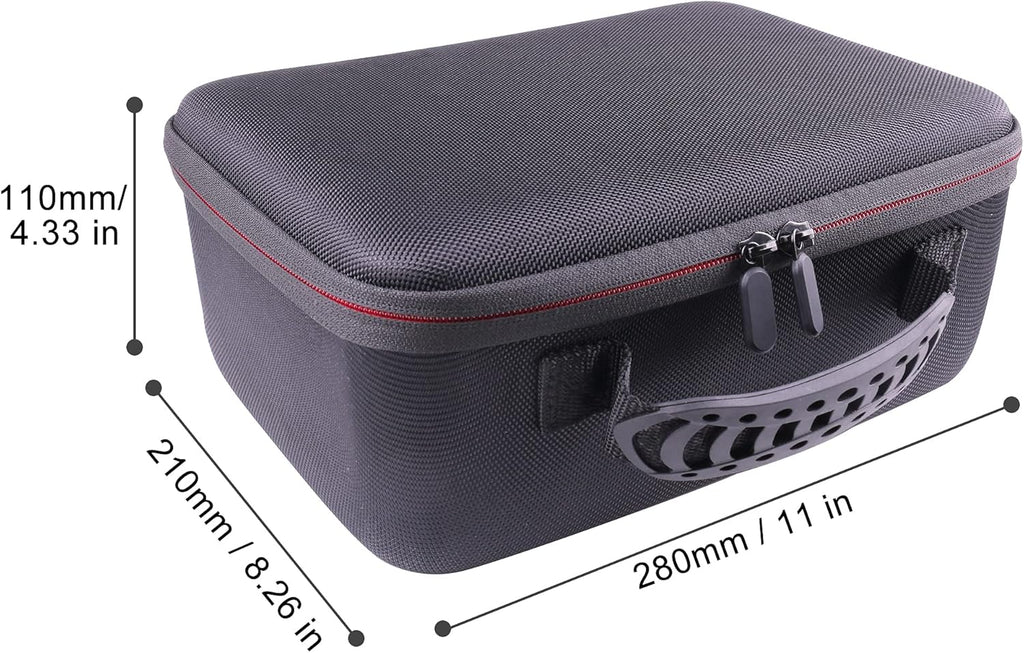 Hard Case with Customizable Foam Insert, 11 x8.26 x4.33 inch Hard Sided Camera/Digital Case EVA Shockproof Outdoor case, Suitable for Small Drone, Camcorder,Pistol, Action Camera, and Others