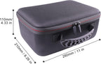 Hard Case with Customizable Foam Insert, 11 x8.26 x4.33 inch Hard Sided Camera/Digital Case EVA Shockproof Outdoor case, Suitable for Small Drone, Camcorder,Pistol, Action Camera, and Others