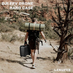 LEKUFEE Waterproof Hard Case for DJI FPV Drone,Explorer Combo,DJI Goggles Integra,Goggles 2/ V2, FPV Motion Controller, RC Motion 2,Accessories(Case Only)
