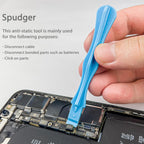 HowFixit 15-in-1 Electronics Opening Tool Kit, Professional Anti-Static Spudger Set & Pry Tools with Suction Cup for iPhone, iPad, MacBook, Laptop, Tablet, Phone Repair