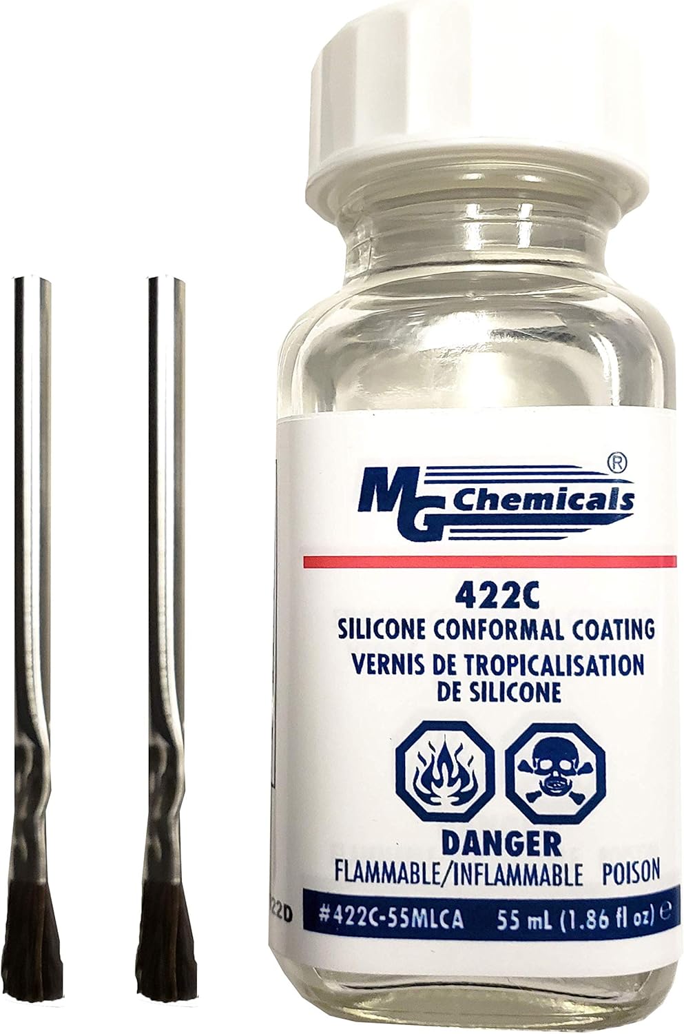 MG Chemicals - 422C-55MLCA 422C Silicone Conformal Coating 55 mL Bottle
