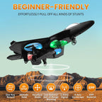 RC Plane 2.4GHz Remote Control Plane L0712 Drone Quadcopter Hovering with Auto Hovering Fighter Aircraft RC Airplane RTF for Beginner, Kids and Adults,3D Flip Airplane Toy