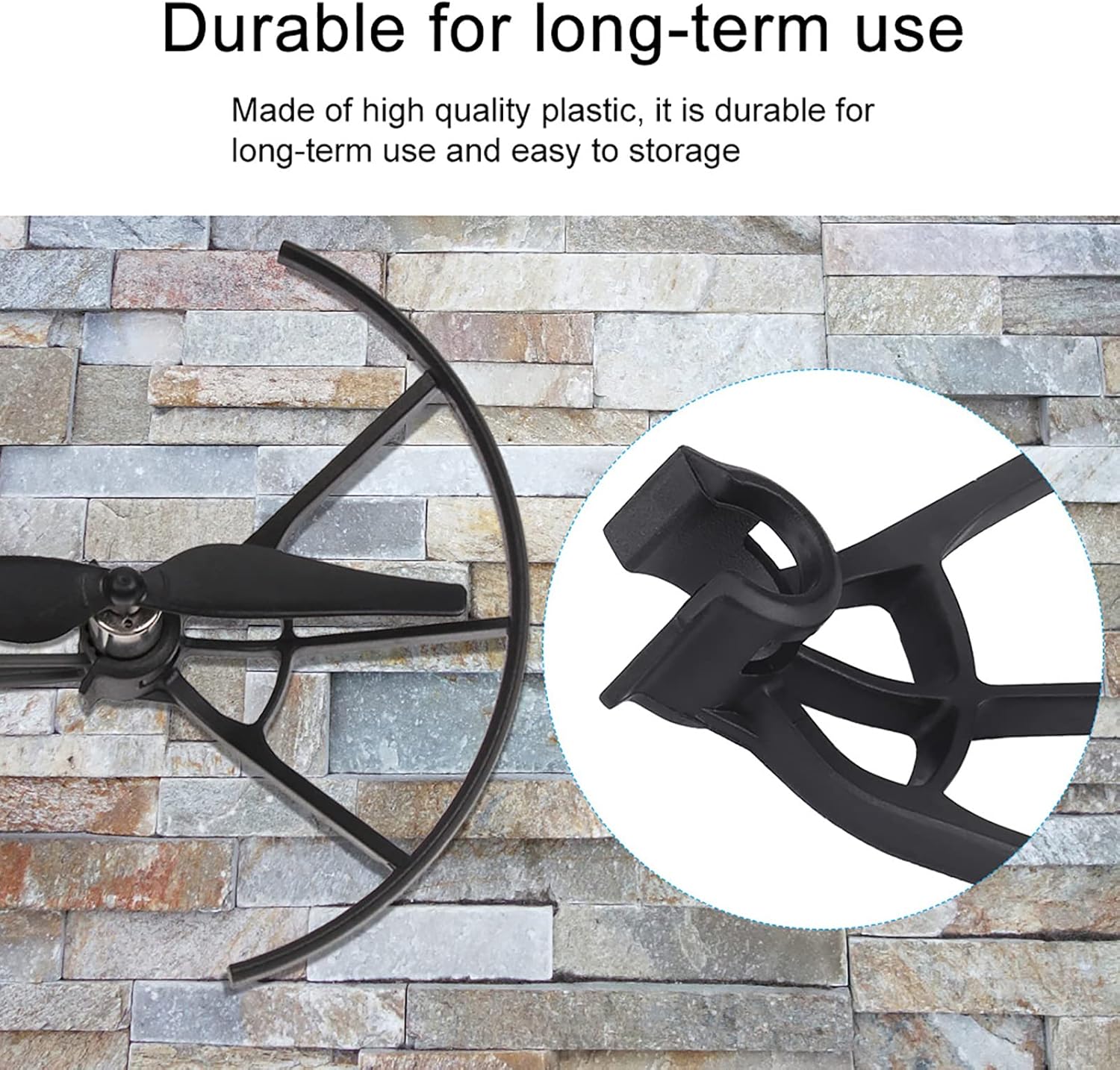 4pcs / Set Drone Propellers Protectors Blades Guard Protective Cover Accessory for Safe Flying Indoor and Low Speed Flights Quick Release Props Bumper Protector