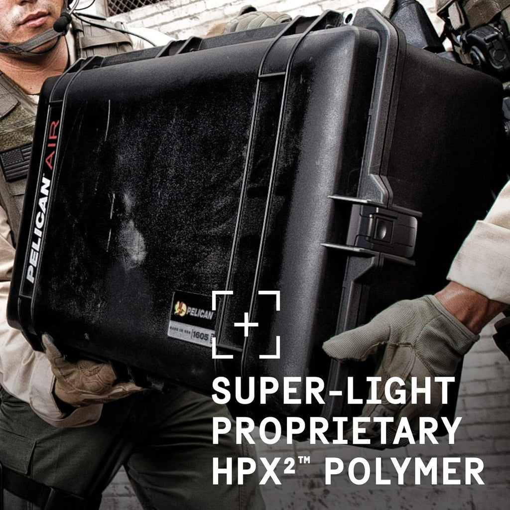 Pelican Air 1605 Case With Foam - Yellow