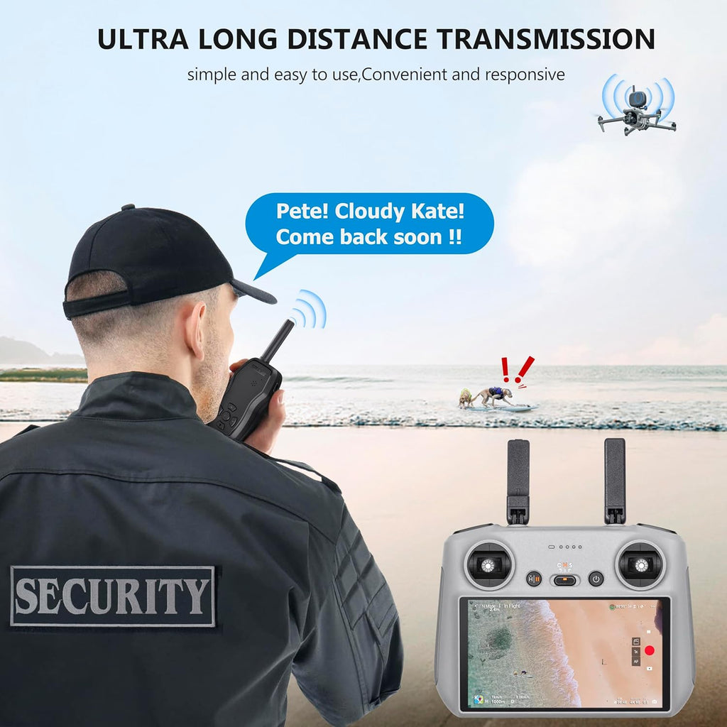 STARTRC Drone Speaker Real-Time Megaphone Portable Interference-Free Long Distance Microphone for DJI Air Series/Mavic 3 series/Mavic 2/Avata Series/Holy Stone Drone