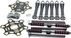 S550 Hexacopter Frame Kit 6-Axis Drone Flame with Carbon Fiber Landing Gear