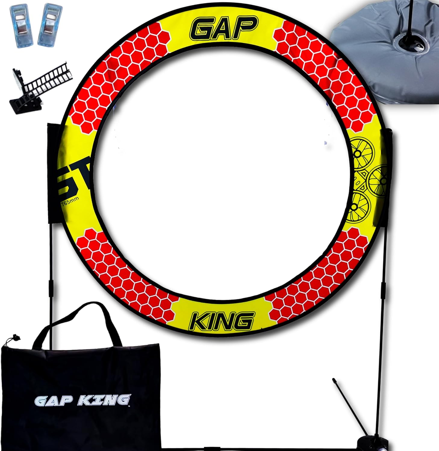 GAPKING Drone Obstacle Course Kit Includes Pro Race Hoop Size, Perfect for Competition FPV Racing of drones or model aircraft Game Loop Gate Set
