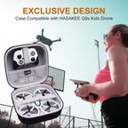 LTGEM Case Compatible with HASAKEE Q9s Kids Drone, Case Only (Black)