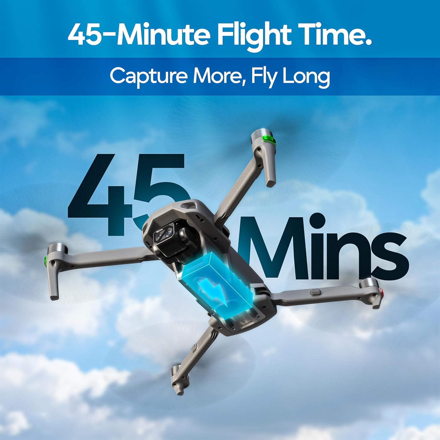 DCX Volo X EZ AI Drones ¨C Drones with Camera for Adults 4k AI-Assisted Flight Control ¨C FAA Approved Drone 4k Camera, 360¡ã Obstacle Avoidance, U.S. Support ¨C Beginner Drone for Adults