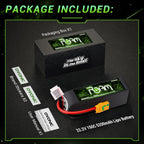 OVONIC Roam Series 6S Lipo Battery 5200mAh 6S1P 150C 22.2V Long Range Lipo Battery with XT90-S Anti Spark Plug for 7-10 inch Long Range Drone 6S HD Cinelifter Multirotor X-Class