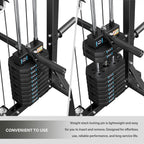 Major Fitness Aluminum Pulley & Weight Stack Bundle for Drone 2 Advanced