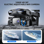 Drone with Camera 1080P HD FPV Foldable Mini Drone for Beginners Kids Adults, Drone with One Key Take Off/Landing, Gesture Selfie, Altitude Hold, 3D Flip, Easy to Fly, 2 Batteries, Toys for Boys Girls