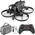 FPV Racing Drone for Beginners, F108 2.5 Inch FPV Drone Kit with Optical Flow Positioning, Equipped with T8S 8 Channel 2.4GHz RC Pocket Sized Portable Transmitter,Easy to Fly RTF FPV Drone