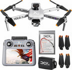 DCX Volo X EZ AI Drones ¨C Drones with Camera for Adults 4k AI-Assisted Flight Control ¨C FAA Approved Drone 4k Camera, 360¡ã Obstacle Avoidance, U.S. Support ¨C Beginner Drone for Adults