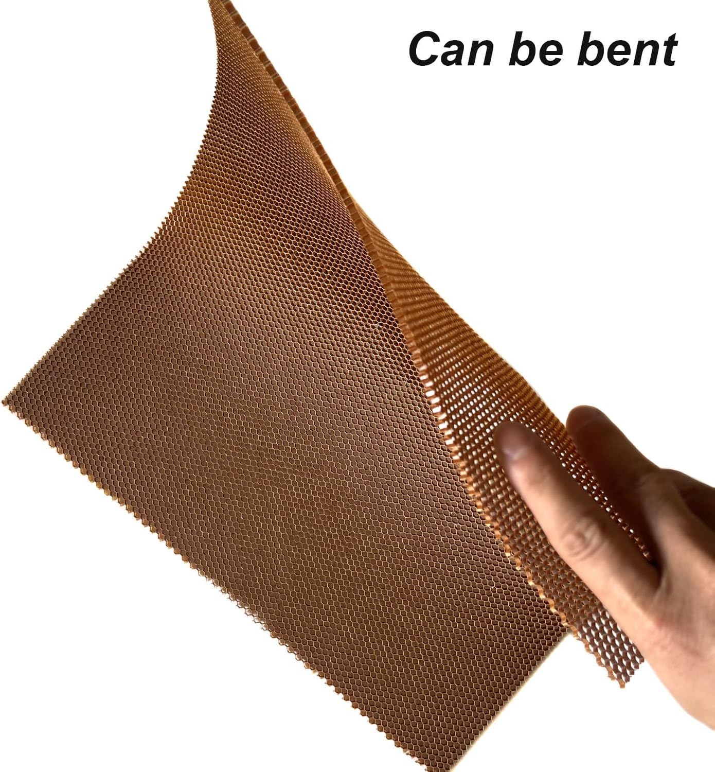4pcs Aramid Honeycomb Core Sheet Panel 3mm Ultra-Lightweight for RC Cars, Drones, Boat Frames