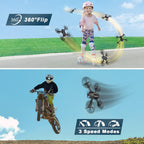 Mini Drone with Camera for Adults Kids - 1080P HD FPV Camera Drones with 90¡ã Adjustable Lens, Gestures Selfie, One Key Start, 360¡ã Flips, Toys Gifts RC Quadcopter for Boys Girls with 2 Batteries