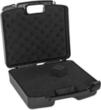 Portable Hard Case 12.2 x 9.85 x 3.77 with Customizable Diced Foam,Protects for Equipments, Electronics, Tools, Microphones, Recorder and More